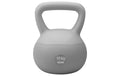KOOR Kettlebell weich 10 kg, grau 21.5x21.5x31cm, PVC / Sand