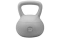 KOOR Kettlebell weich 12 kg, grau 21.5x21.5x31cm, PVC / Sand