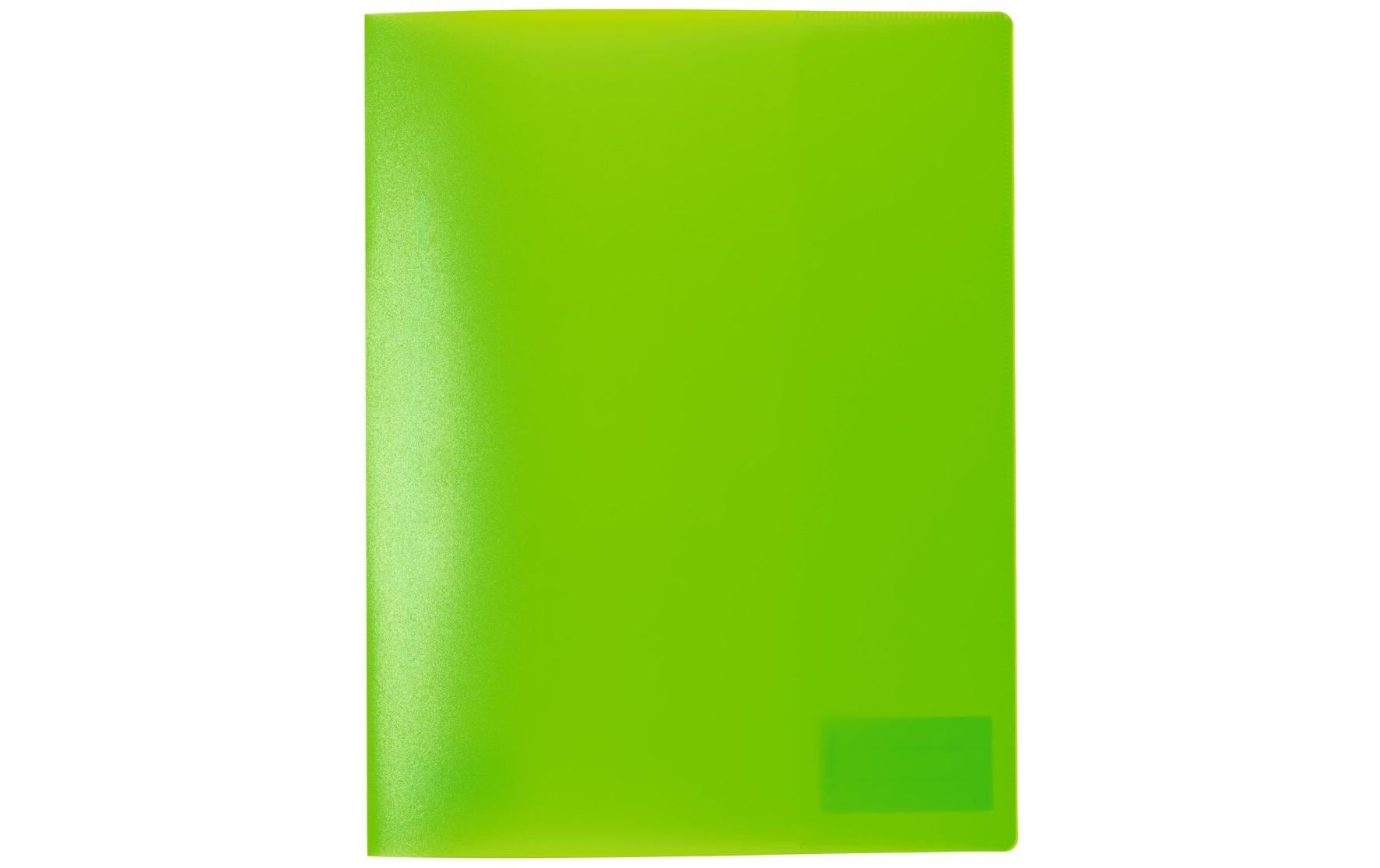 Herma Schnellheft A4 Neon grün Polypropylen