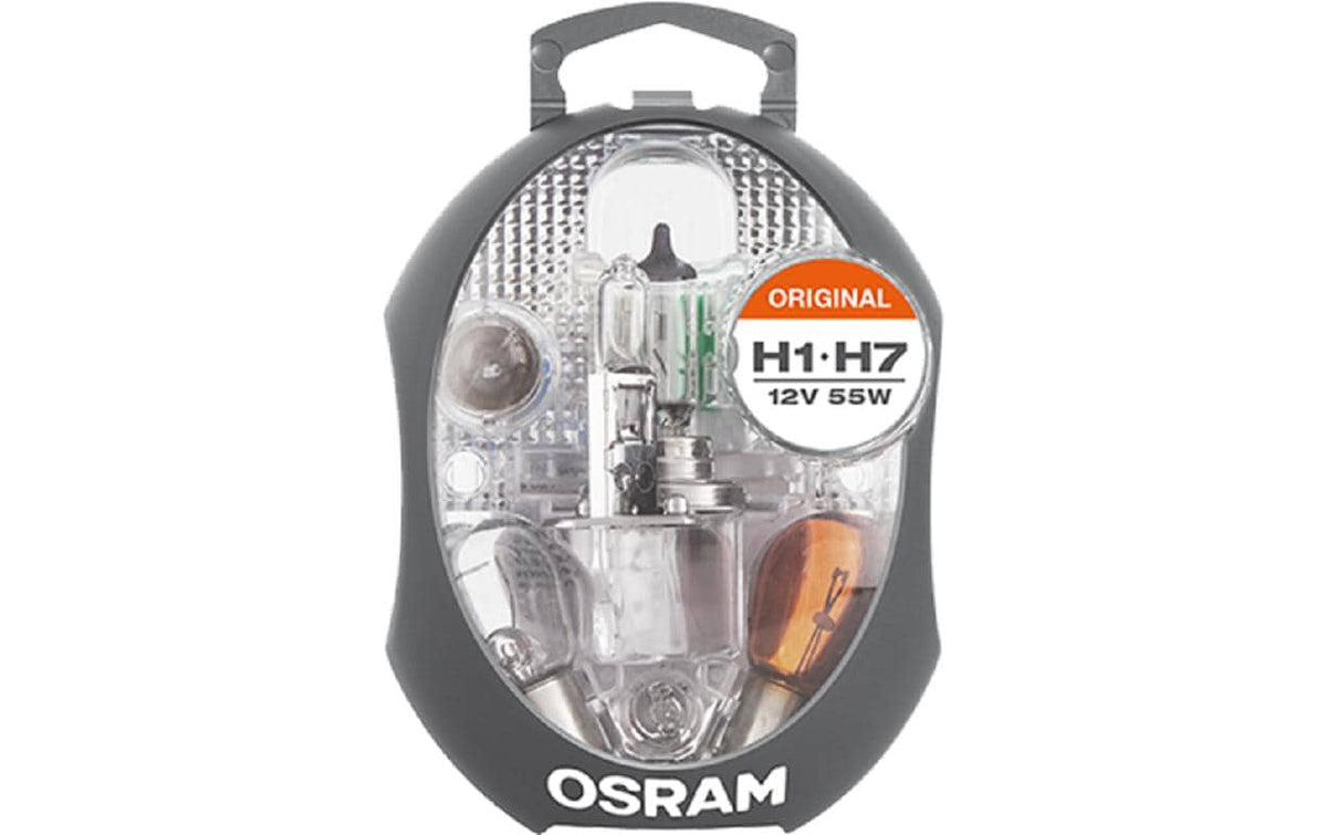 OSRAM Minibox H1/H7 Inhalt 7 Glühlampen & 3 Sicherungen