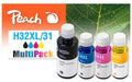Peach Tinte HP CISS 32XL/31 MP Multipack bk/c/m/y