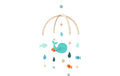 Goki Mobile Wal 25 x 30 cm, Filz, Holz
