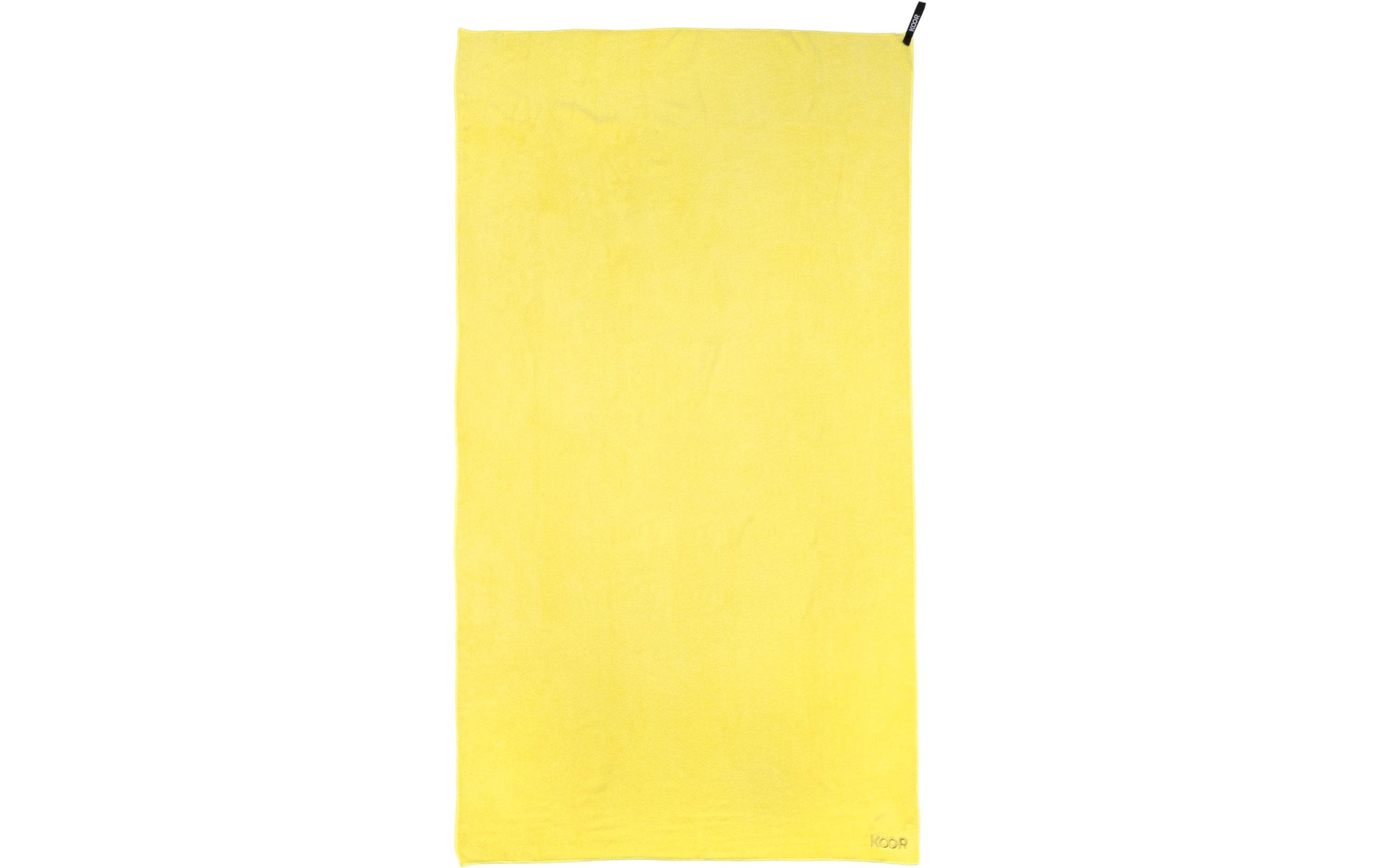 KOOR Badetuch soft yellow L 70x130cm, Silvadur