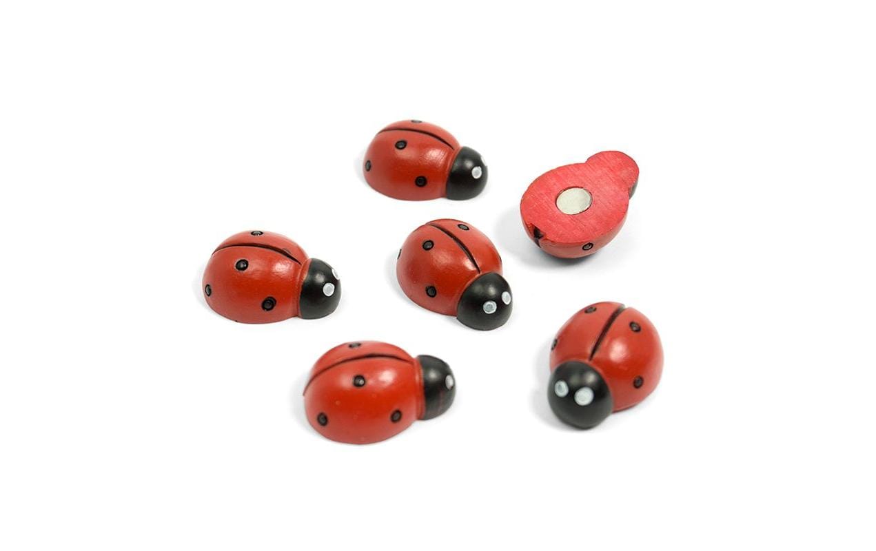 Trendform Magnete Marienkäfer 6er Set rot 6er Set, rot