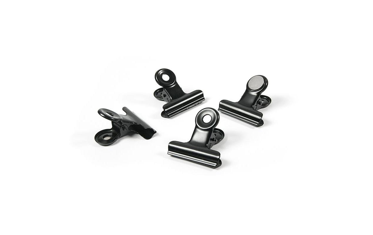 Trendform Magnet-Clip GRAFFA 4er Set, schwarz