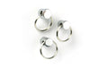 Trendform Superstarke Magnet RINGE 3er Set 3er Set, silber