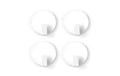 Trendform Magnethaken SOLID 4er Set weiss 4er Set, weiss