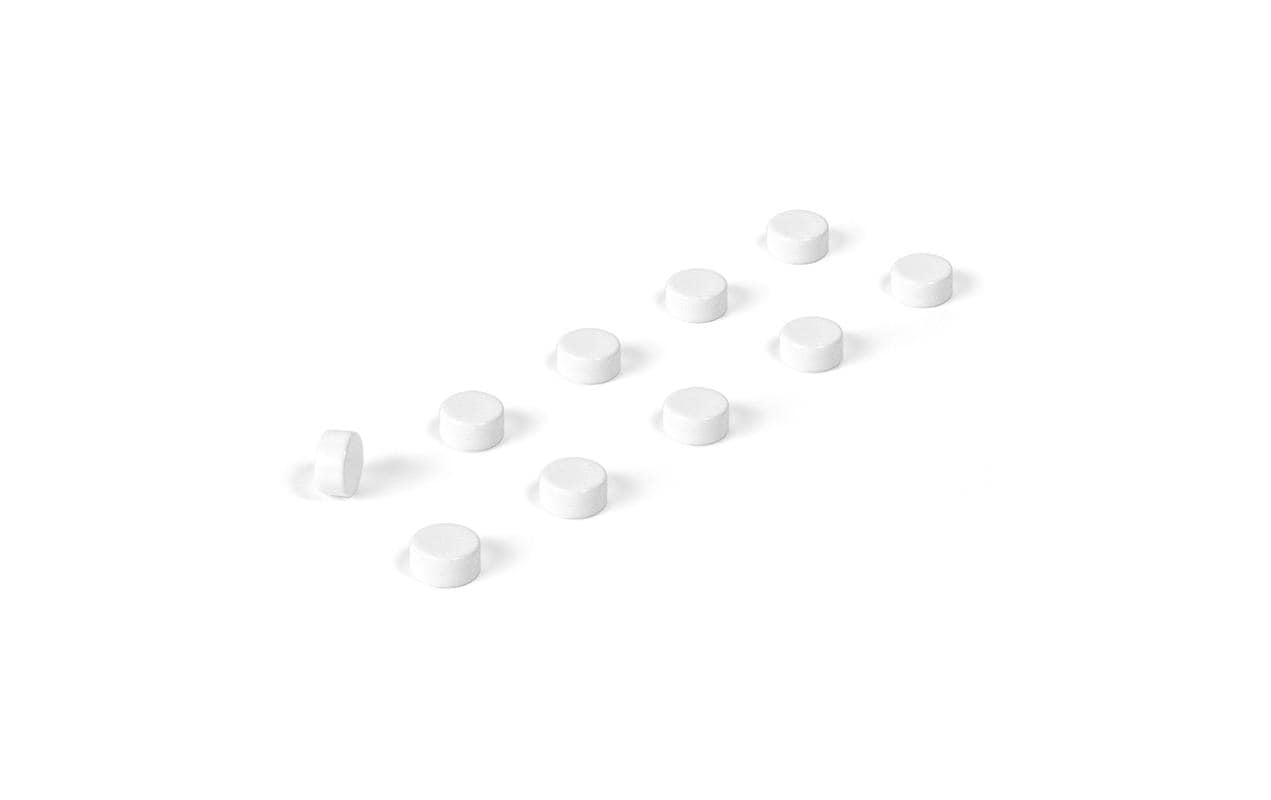 Trendform Magnete STEELY 10er Set weiss 10er Set, weiss