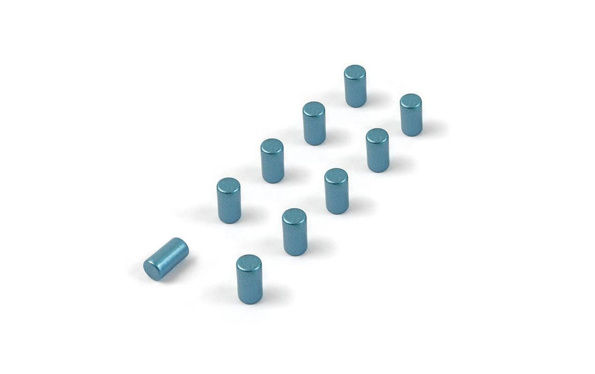 Trendform Magnete MAGNUM 10er Set blau 10er Set, blau
