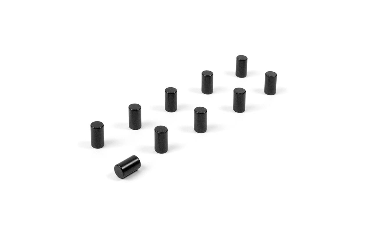 Trendform Magnete MAGNUM 10er Set schwarz 10er Set, schwarz