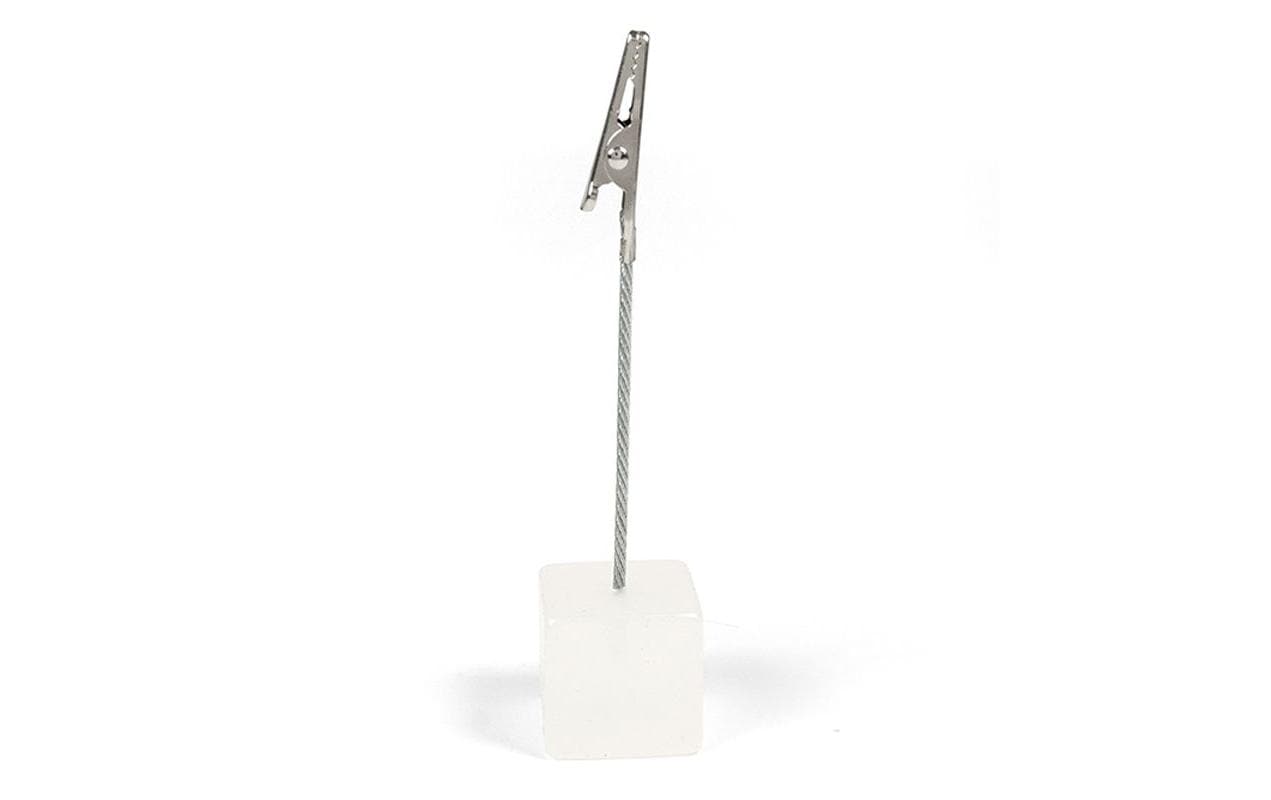 Trendform Würfelclip CUBE weiss matt weiss, matt
