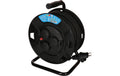Max Hauri Kabelrolle IP55 3x Typ13 33m, schwarz