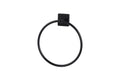 COCON Handtuchhalter rund Metall / schwarz