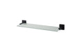 COCON Ablage Milchglas, Metall / schwarz