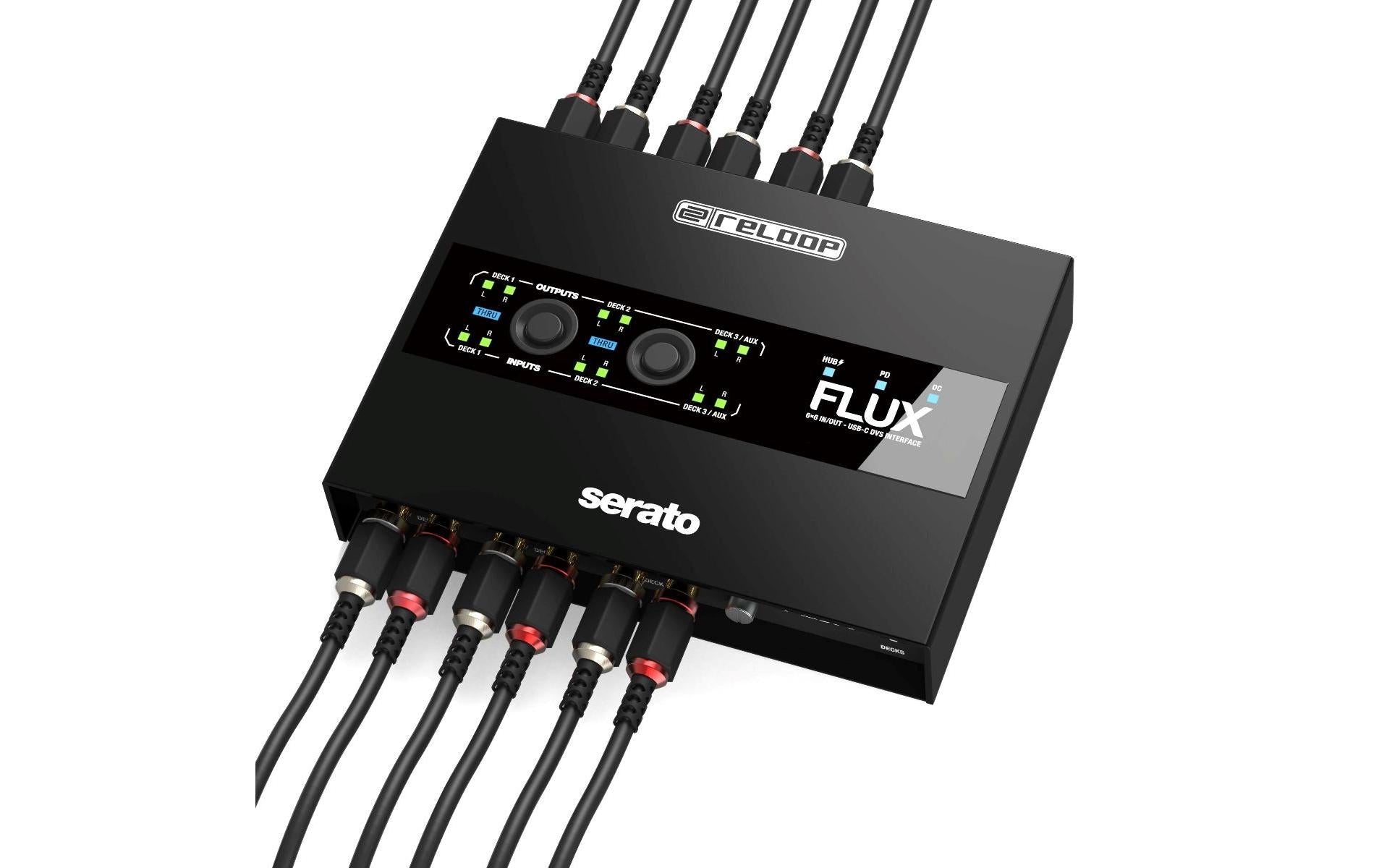 Reloop Flux USB-C DVS Audio Interface für Serato DJ Pro