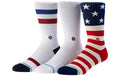 Stance The Americana 3 Pack Multi, Grösse 38 - 42, 3er-Pack