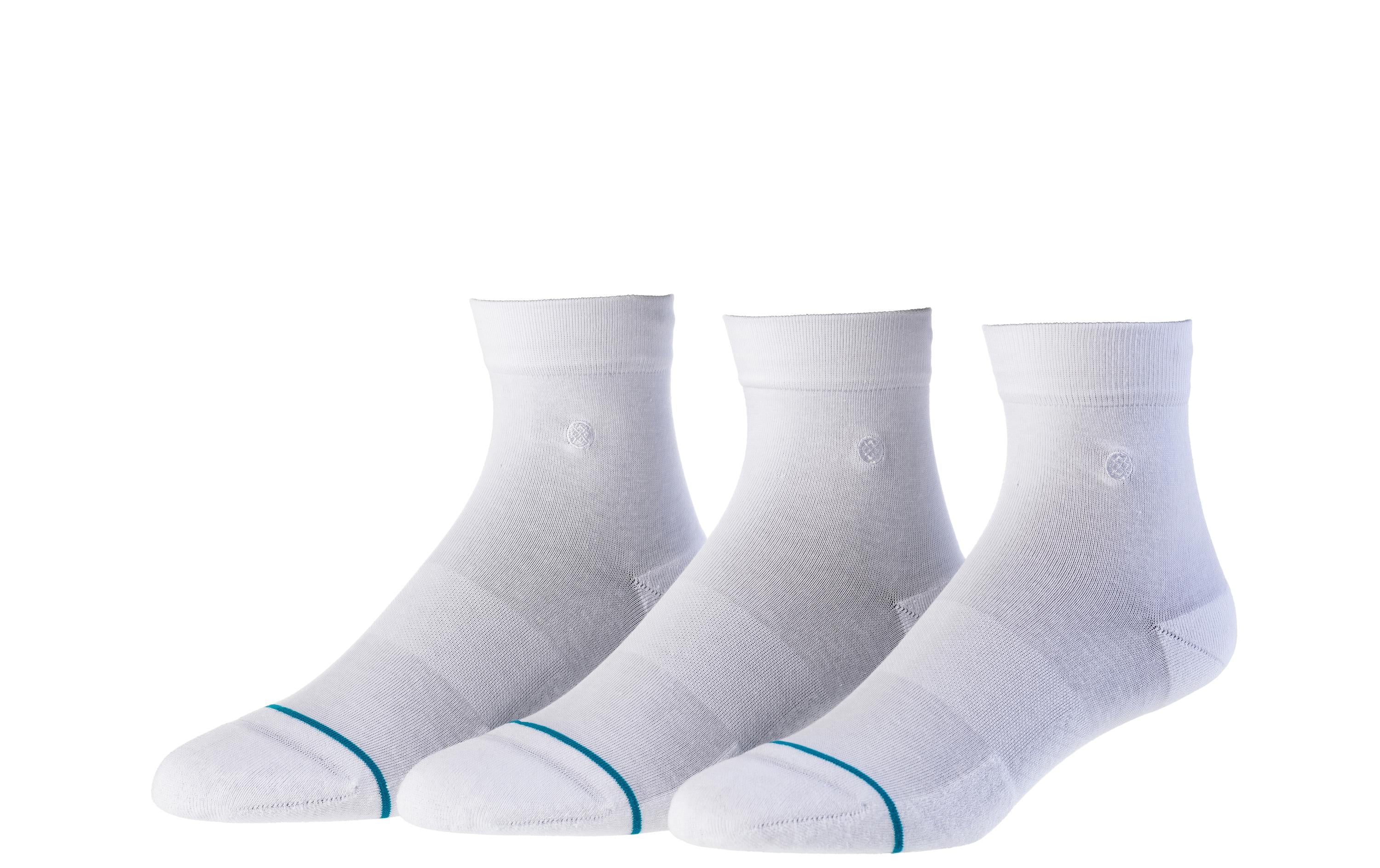 Stance The Lowrider 3 Pack White, Grösse 35 - 37, 3er-Pack