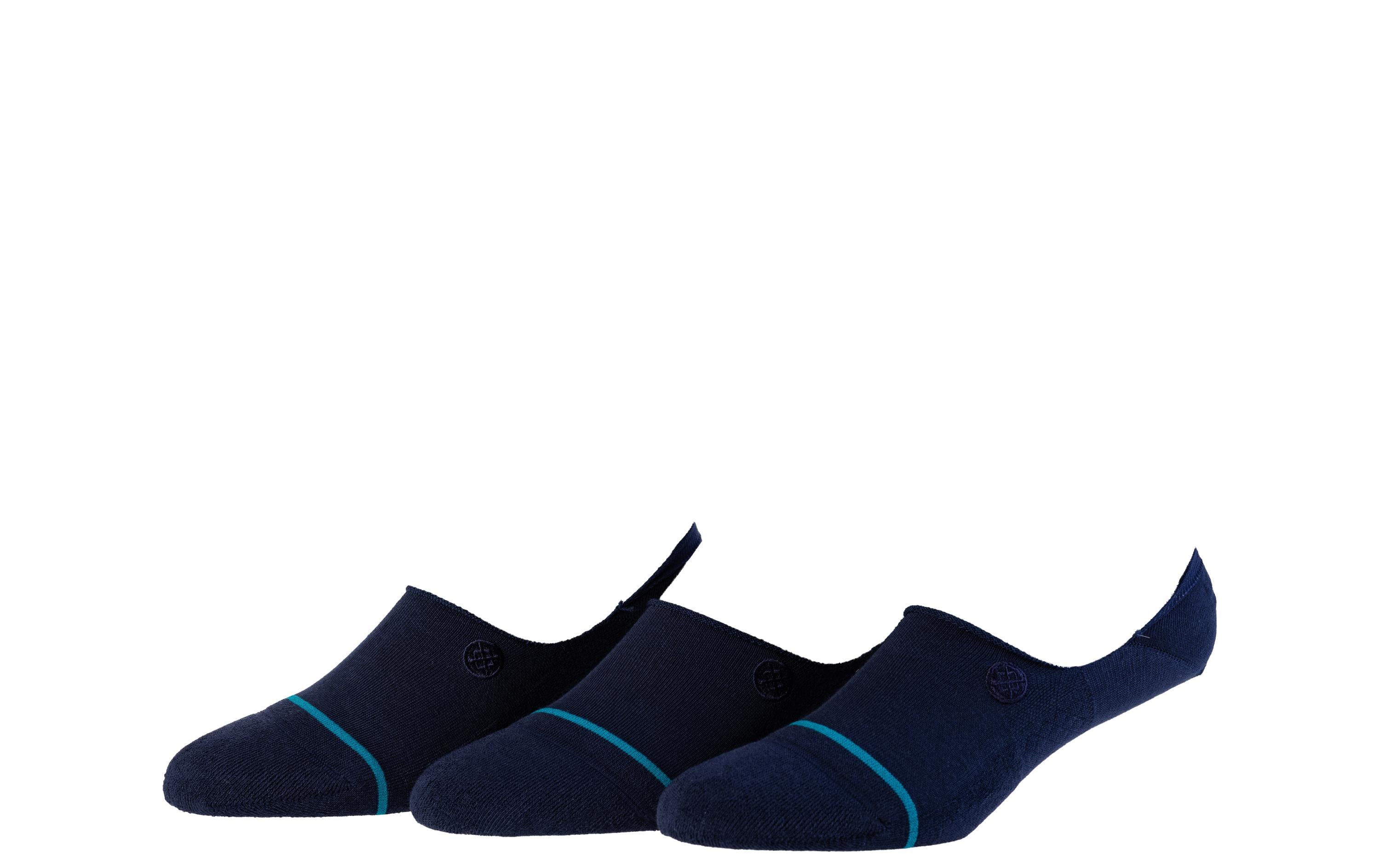 Stance Icon No Show 3 Pack Dark Navy, Grösse 43 - 47, 3er-Pack