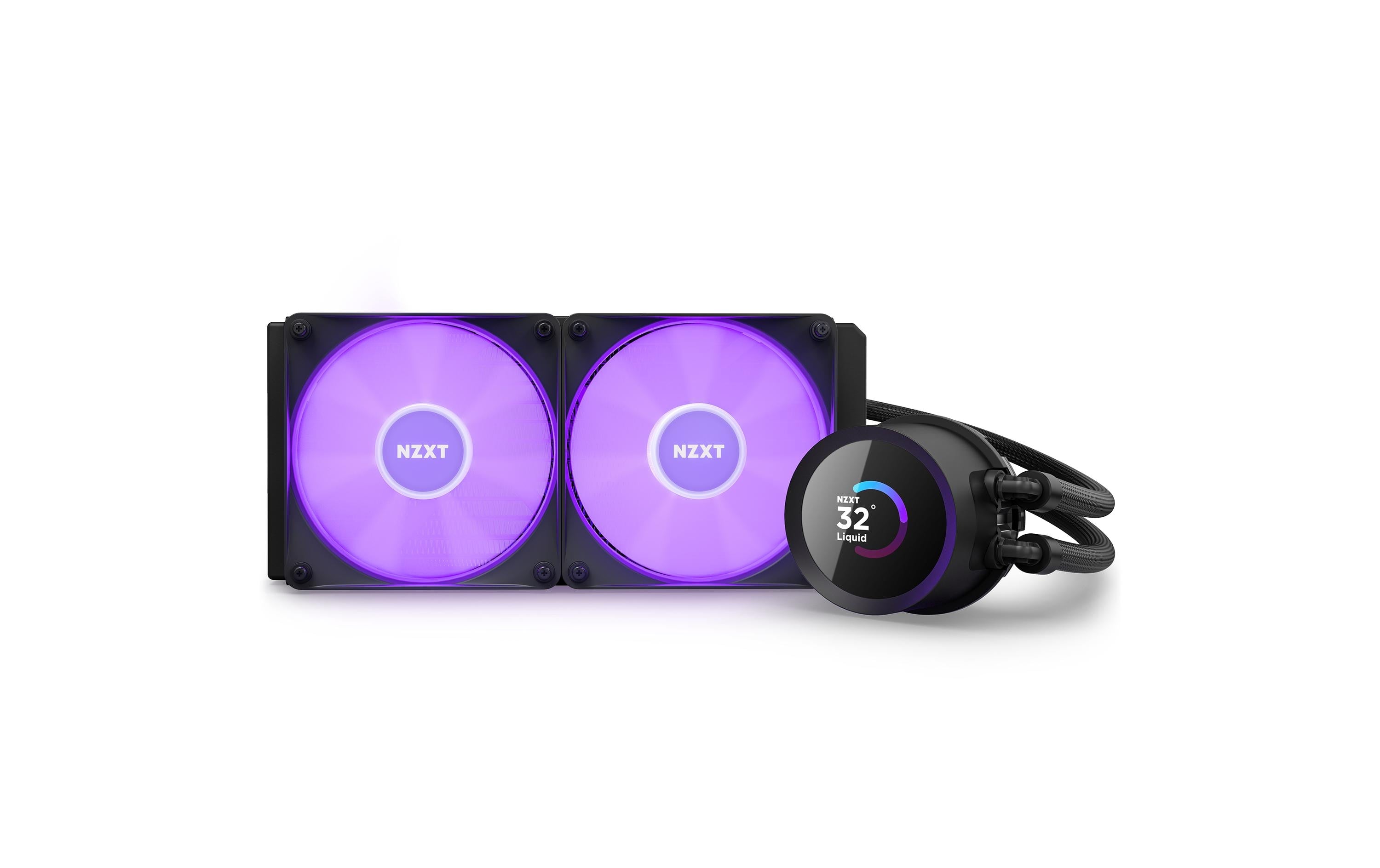 Wasserkühler NZXT Kraken 240 240mm AMD und Intel S. u.a. mit AM5. Inkl.Bracket