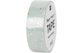 Rico Washi Tape Punkte, mint-gold 15 mm, Rolle 10 m, FSC Mix