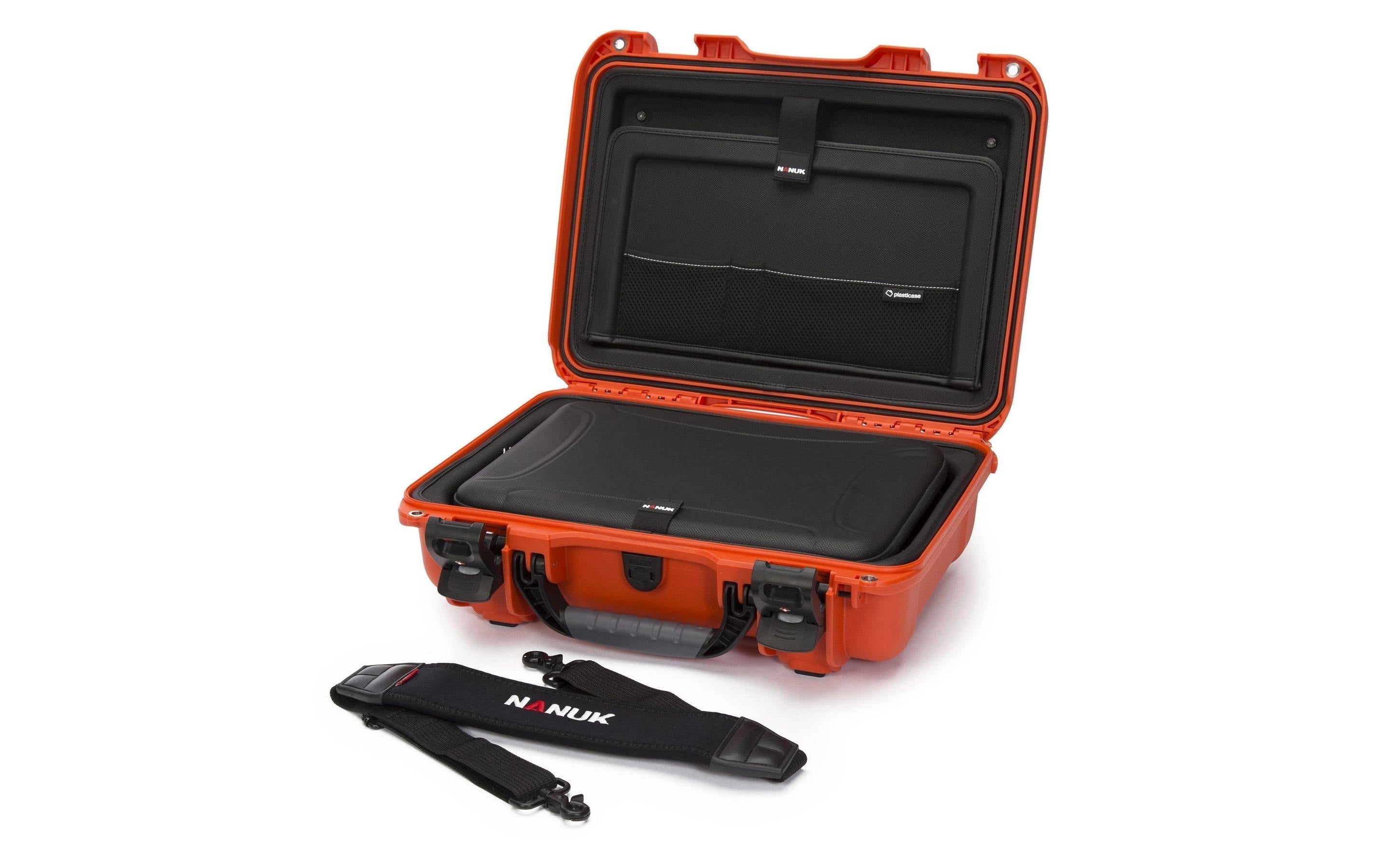 Kunststoffkoffer 923, Laptop orange