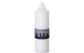 balthasar Kerze Church Candle, Weiss 25x7.5 cm (HxD), Brenndauer ca. 100 h