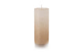 balthasar Zylinderkerze Corso, Champagner 16x7 cm (HxD), Farbverlauf