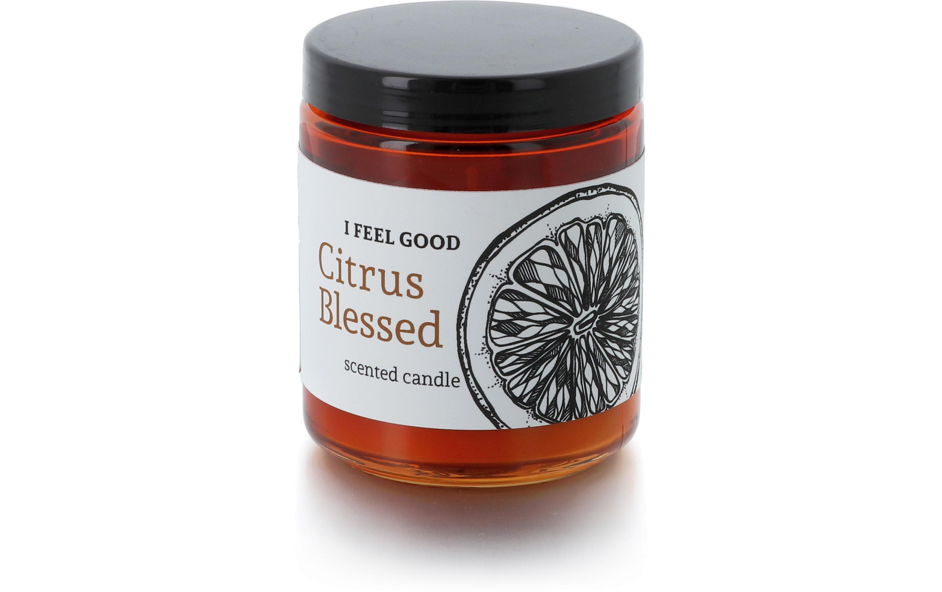 balthasar Duftkerze im Glas Feel Good Citrus Blessed, 9x7.3 cm (HxD)