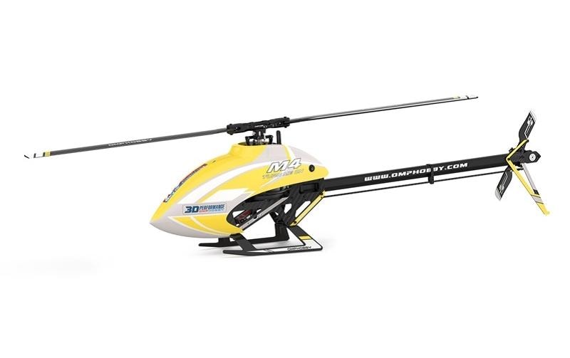 OMP 3D Heli M4 Kit Gelb