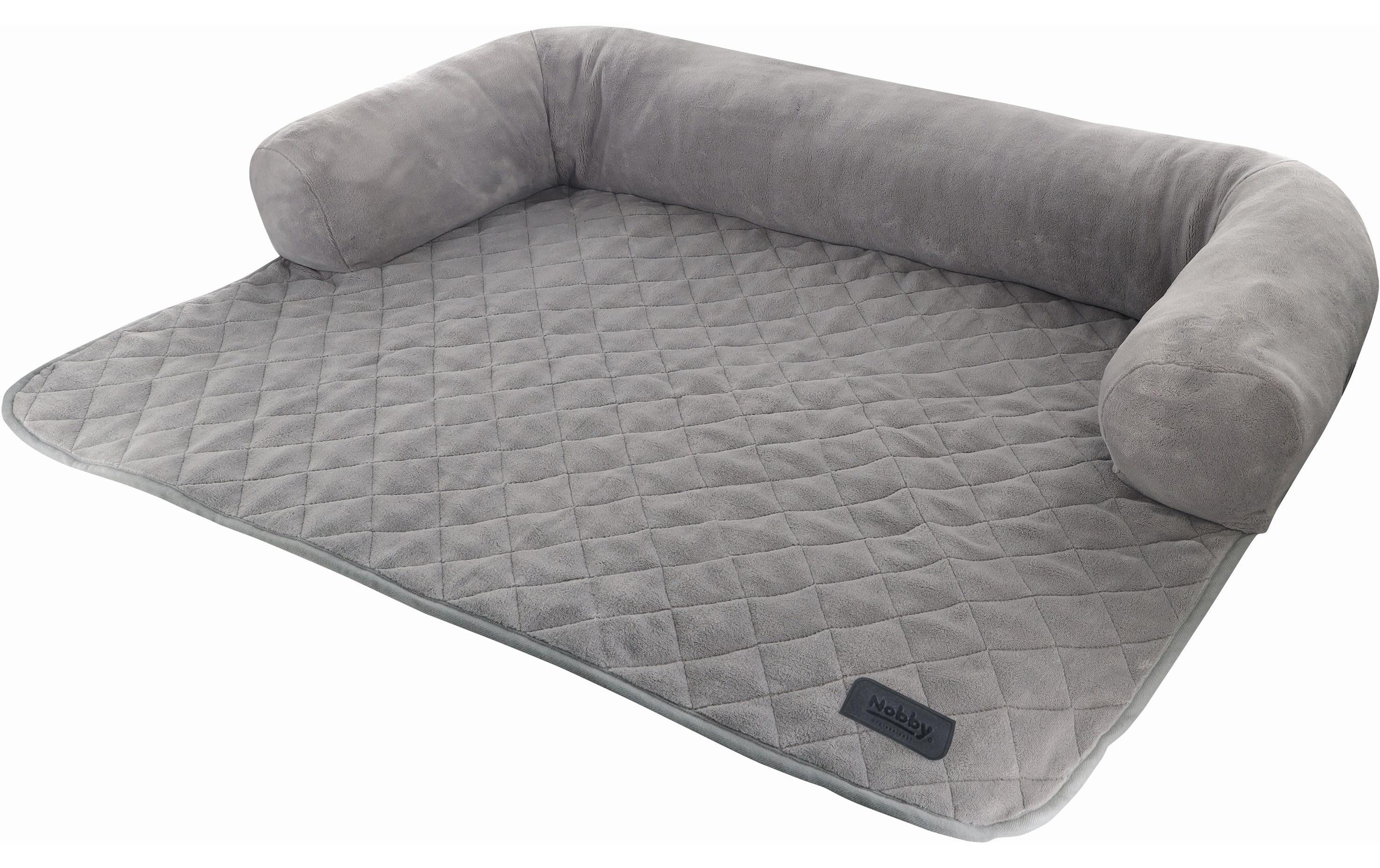 Nobby Sofamatte Penka grau LxBxH: 91x74x10cm