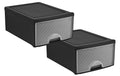 Rotho Set Frontboxen gross 2 tlg. 44.5 x 34.5 x 20