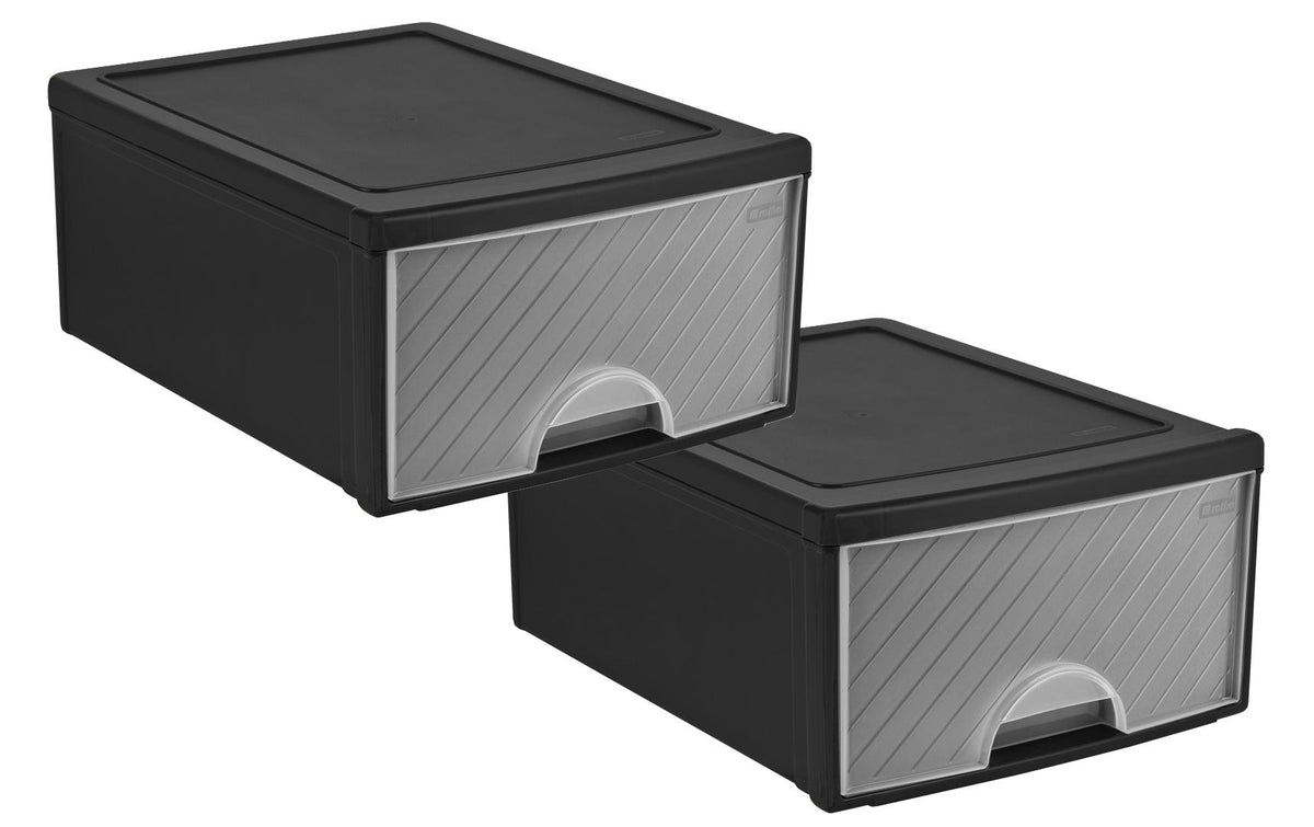 Rotho Set Frontboxen gross 2 tlg. 44.5 x 34.5 x 20