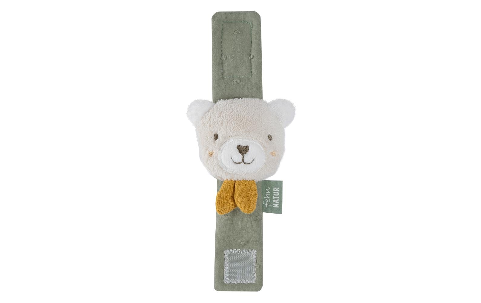 Fehn Natur Rasselarmband Bär