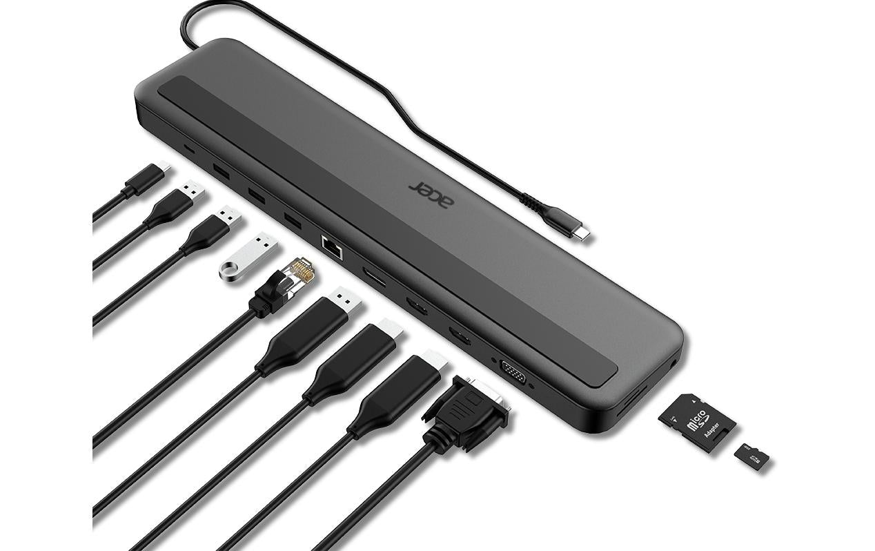 Acer Triple Display Dock Type-C, 13-in-1