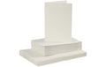 Creativ Company Karten  und Couvert beige, 50 Stück, 10.5 x 15 cm
