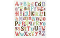 Creativ Company Sticker Alphabet ca 35 Sticker, Blatt 15 x 16.5 cm