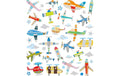 Creativ Company Sticker Flugzeuge ca 35 Sticker, Blatt 15 x 16.5 cm