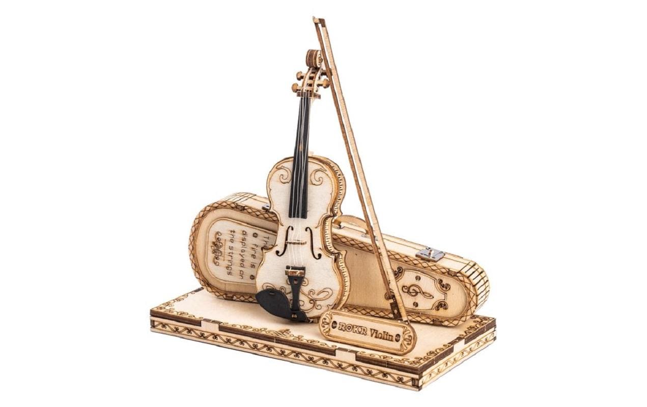 Robotime Violine Holzbausatz