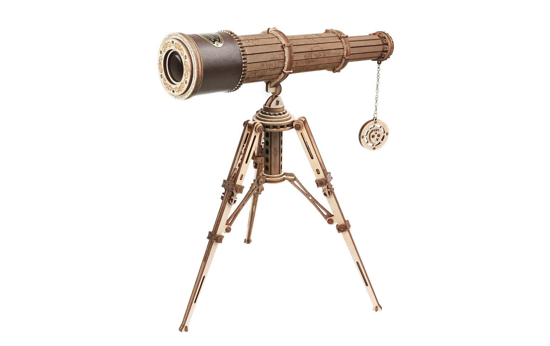 Robotime Teleskop Holzbausatz