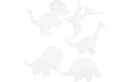 Creativ Company Bastelpapier Dinosaurier diverse Grössen, 16 Stück