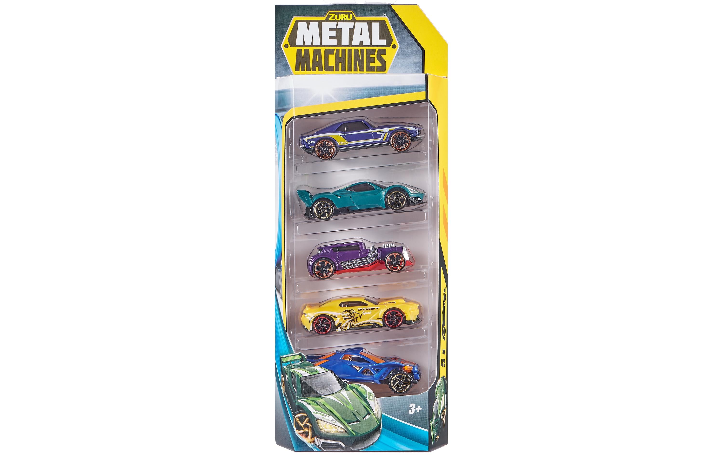 Metal Machines Car 5 Pack ASSORTIERT