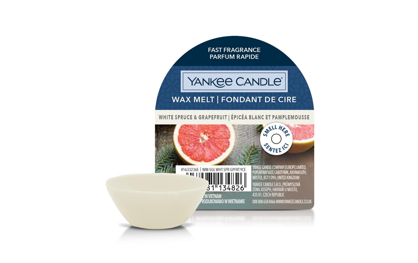 Yankee Candle White Spruce & Grapefruit Signature Wax Melts