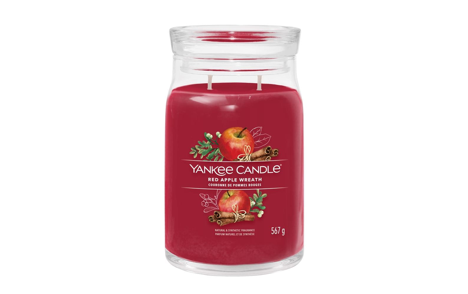 Yankee Candle Red Apple Wreath Signature Large Jar