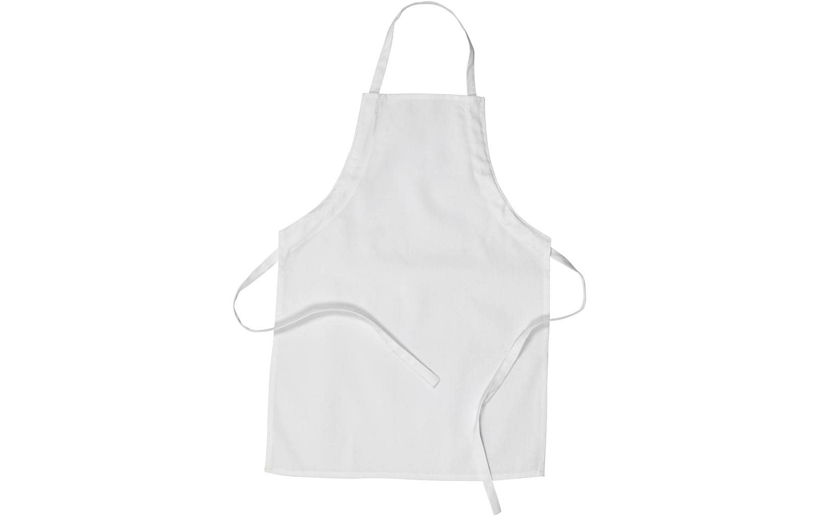 Creativ Company Schürze weiss 1 Stück, 61 x 43 cm, 4-6 Jahre