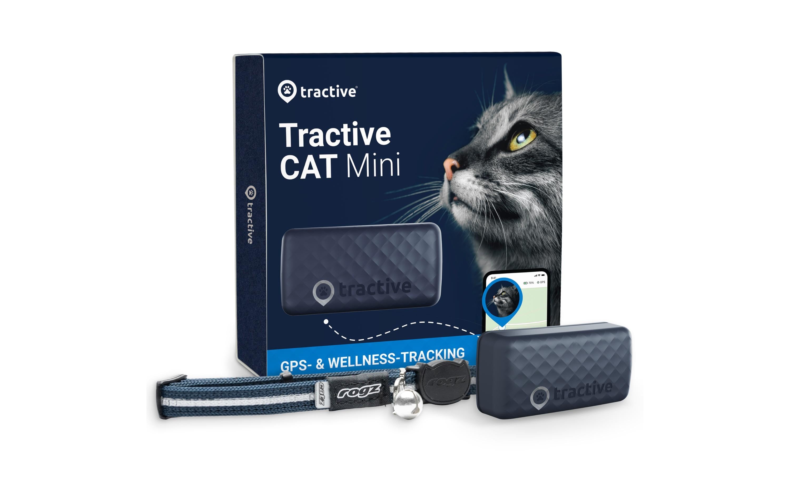 Tractive Katzen Tracker GPS LTE MINI dark blue