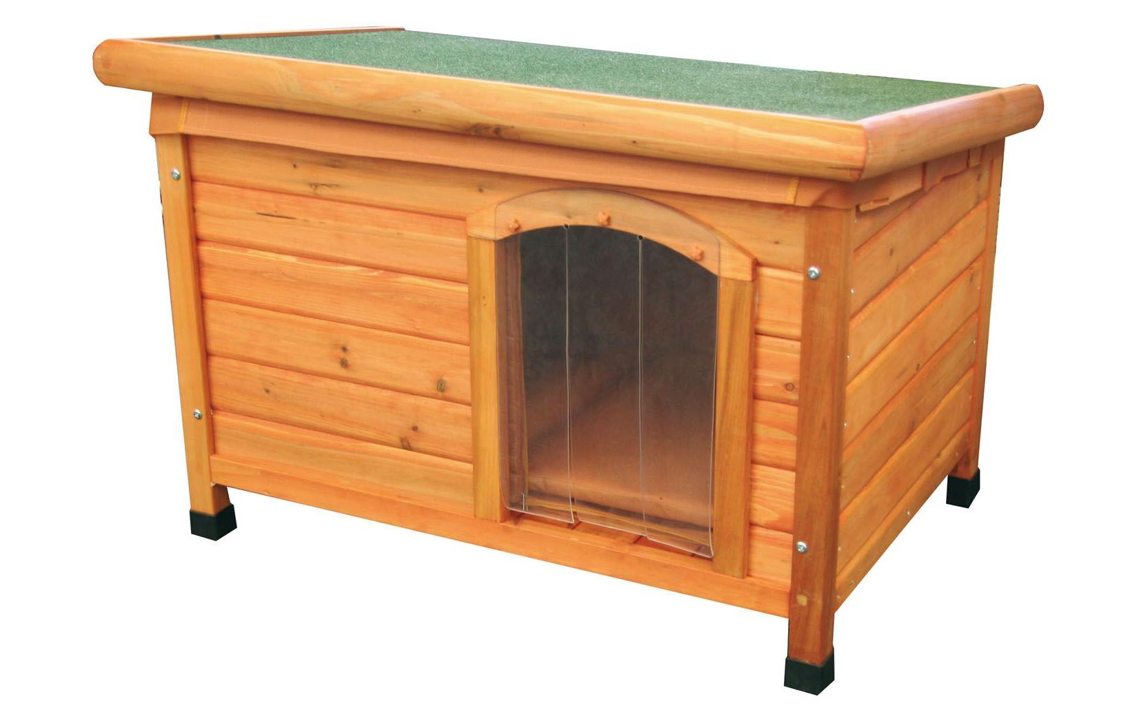 Swisspet Hundehütte Albergo M 103.7x70x66cm, mit Windschutz