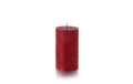 balthasar Zylinderkerze Rustico, Rot 12x7 cm (HxD)