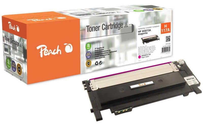Peach Toner für HP Color Laser W2073A/117A 700 Seiten, magenta