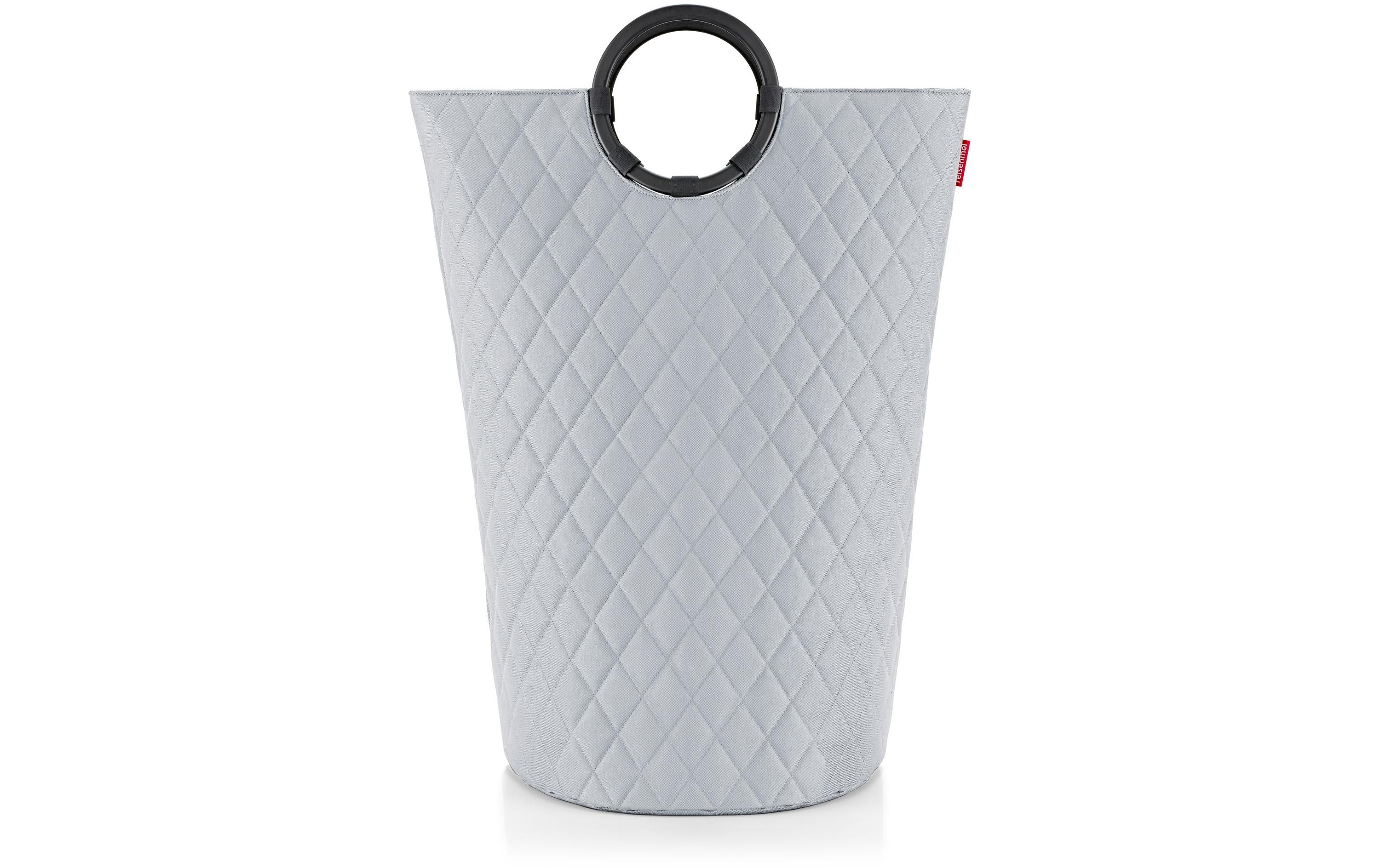 Reisenthel Wäschekorb Frame Rhombus, Light Grey L,65L,40x72cm(DxH),recyceltesPolyester