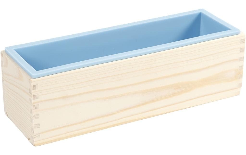 Creativ Company Giessformen Silikon Holzbox, L:  27,5 cm, B: 8,6 cm, H: 8 cm